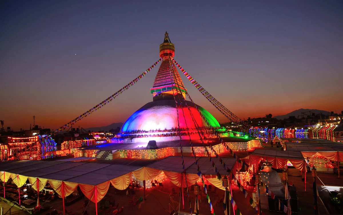  Boudha Stupa - Nepal Buddhist Circuit Tour 