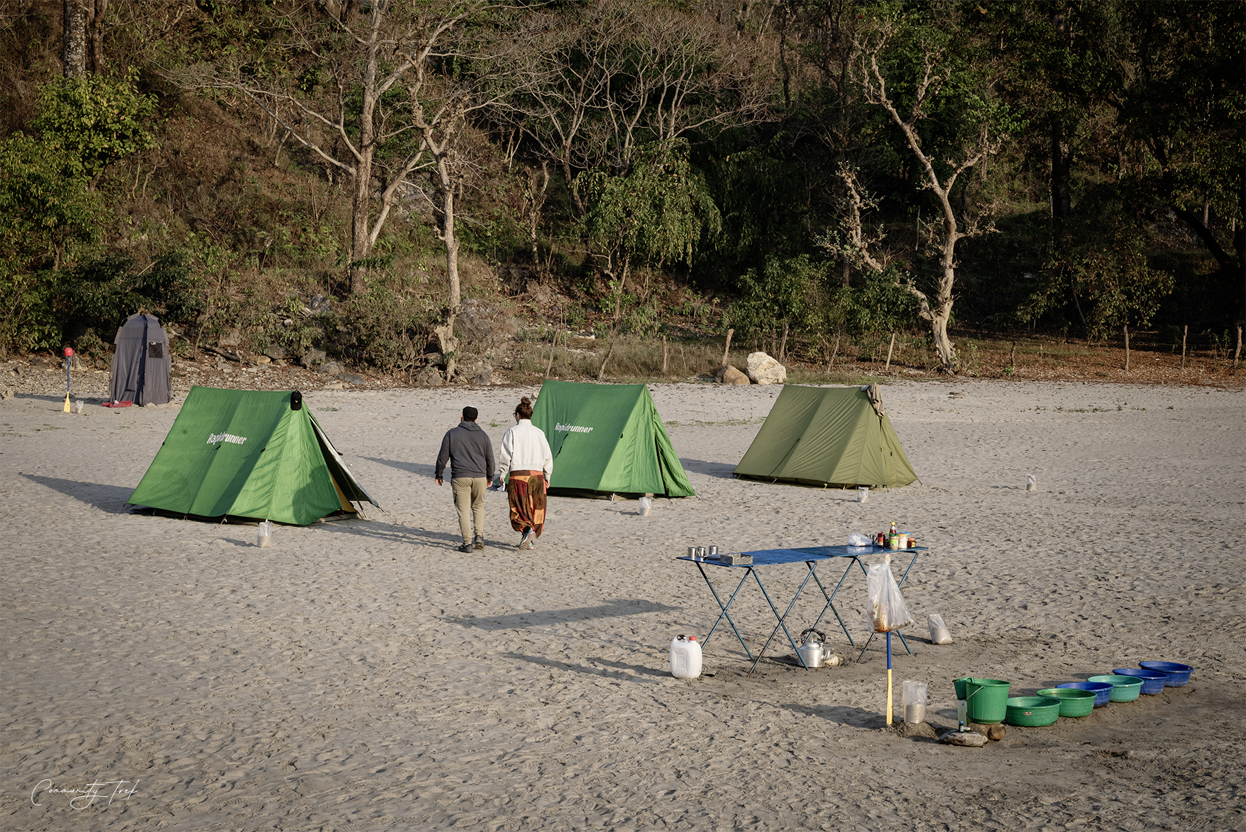 River Camp in Seti River 