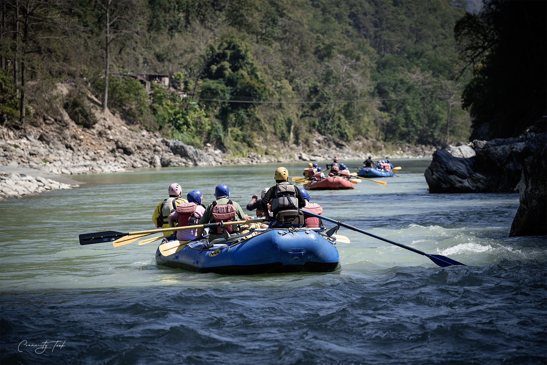 River Rafting in Seti River