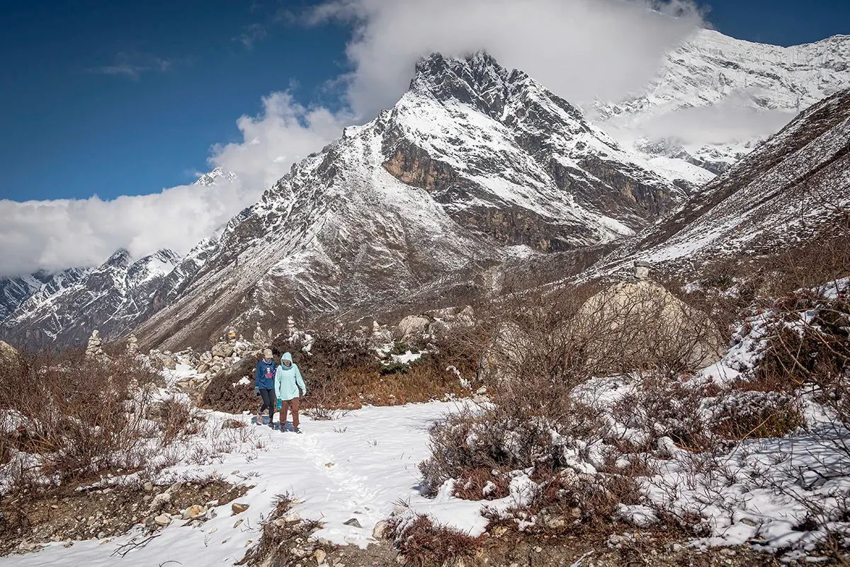 Hike to Langtang Lirung Viewpoint & Trek to Langtang Village (3,430m)