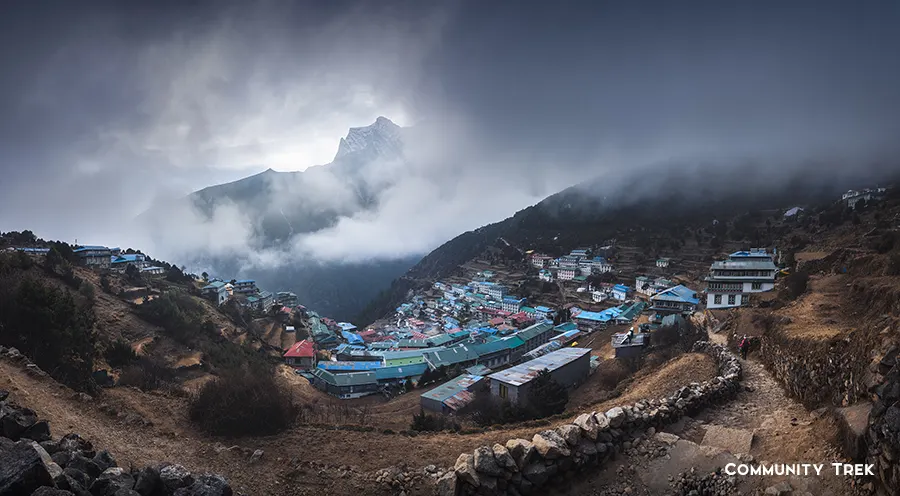 Phakding to Namche Bazaar (3440m)