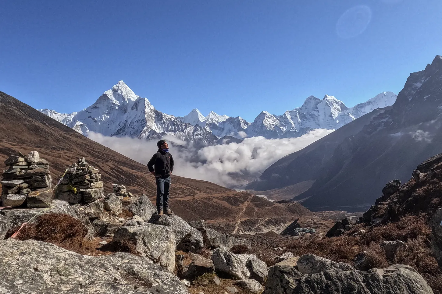 Trek to Labuche (4,930m / 16,175ft).