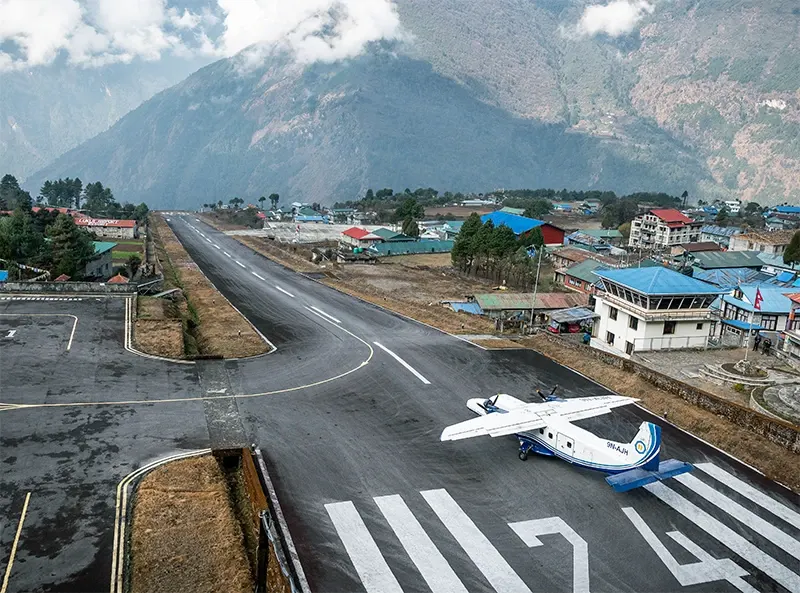 Fly From Kathmandu To Lukla And Trek To Phakding (2160 M)