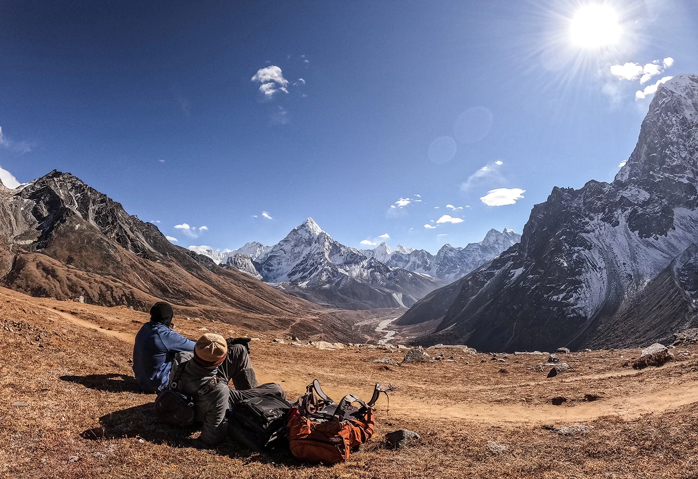  Panorama Himalayan View, Everest. 
